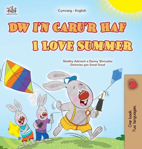 I Love Summer (Welsh English Bilingual Children's Book)