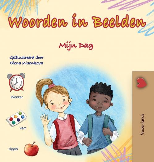 Words in Pictures - My Day (Dutch Children's Book)