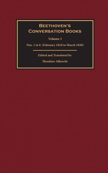 Beethoven's Conversation Books Volume 1