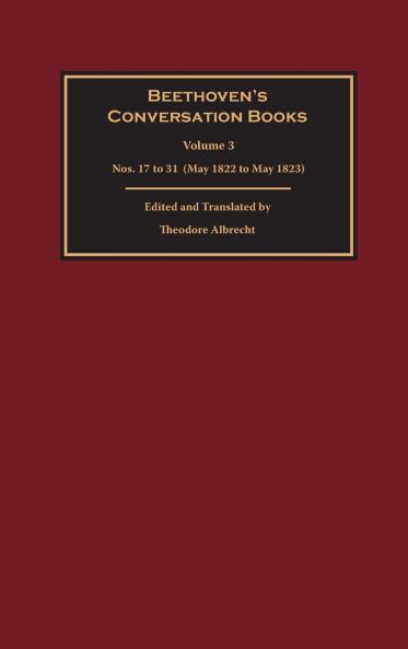 Beethoven's Conversation Books Volume 3