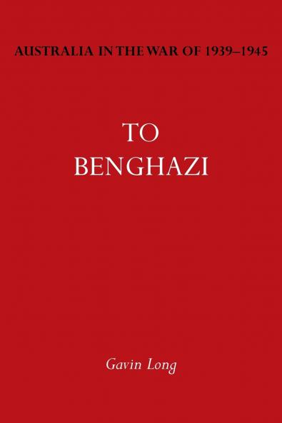 Australia in the War of 1939-1945 Vol. I