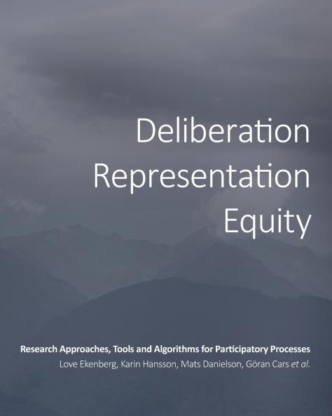 Deliberation Representation Equity