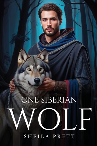 One Siberian Wolf