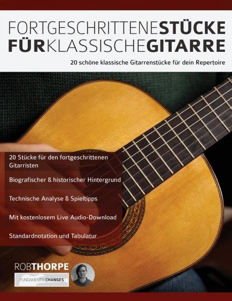 Fortgeschrittene Stu?cke Fu?r Klassische Gitarre