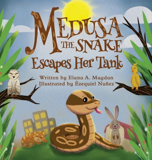 Medusa the Snake Escapes Her Tank