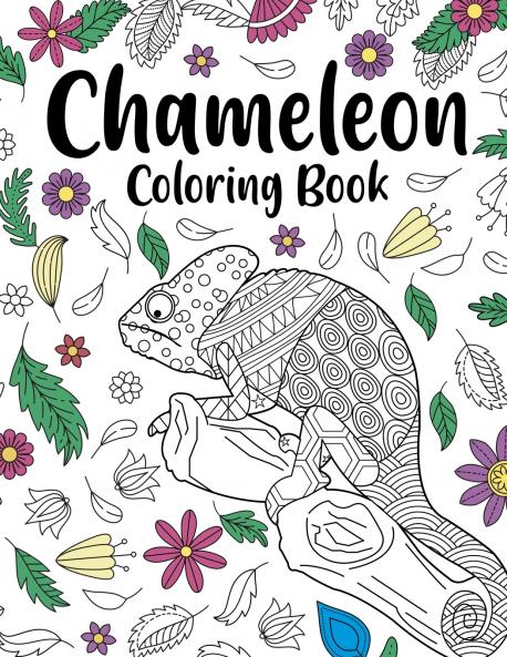 Chameleon Coloring Book