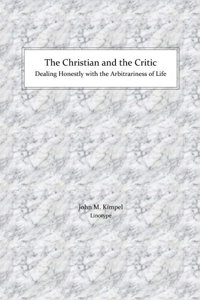 The Christian and the Critic