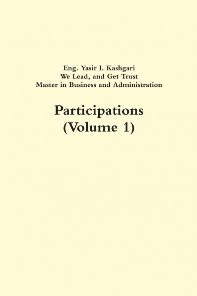 Participations (Volume 1)