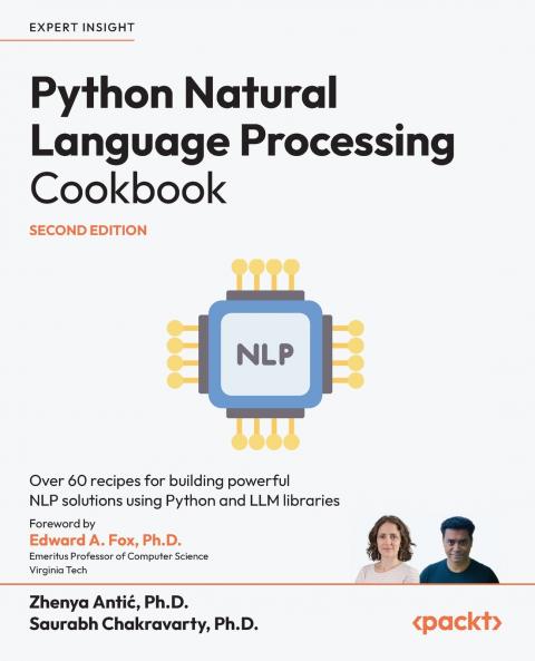 Python Natural Language Processing Cookbook - Second Edition