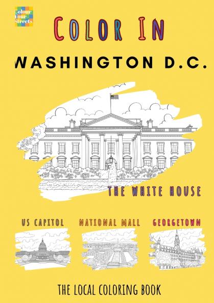 Washington Coloring Book