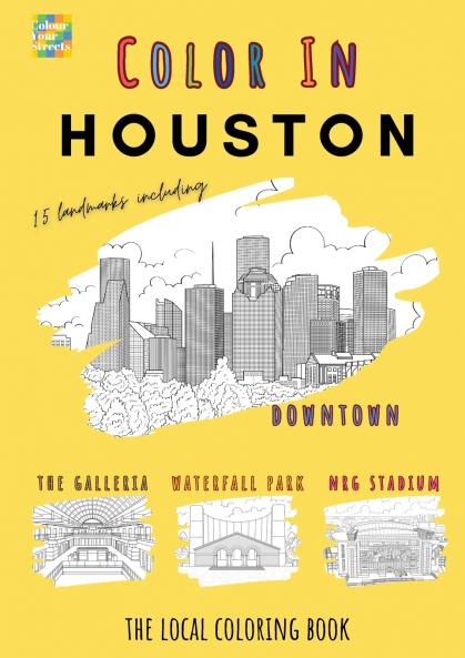 Houston Coloring Book