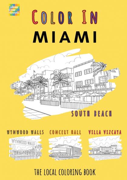 Miami Coloring Book