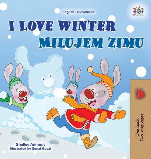 I Love Winter (English Slovak Bilingual Children's Book)