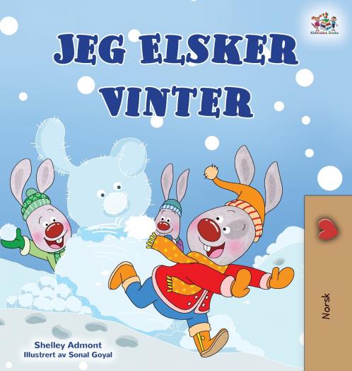 I Love Winter (Norwegian Book for Kids)