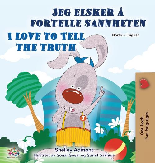 I Love to Tell the Truth (Norwegian English Bilingual Book for Kids)