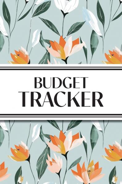 Budget Tracker (Orange and White Flowers)