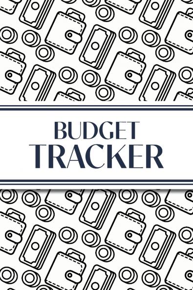 Budget Tracker (White and Black Money Outlines)