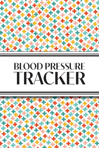 1-Year Blood Pressure Tracker (Multi-Color Health Crosses)