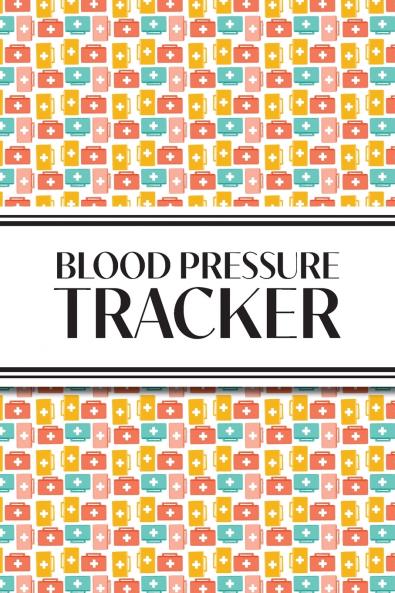1-Year Blood Pressure Tracker (Multi-Color Medical Boxes)