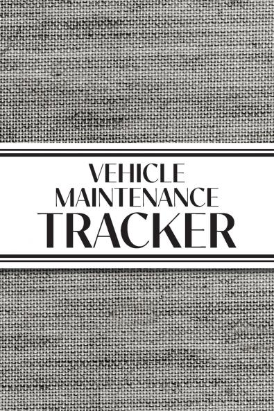 Vehicle Maintenance Tracker (Textured Paper Charcoal)