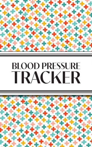 1-Year Blood Pressure Tracker (Multi-Color Health Crosses)