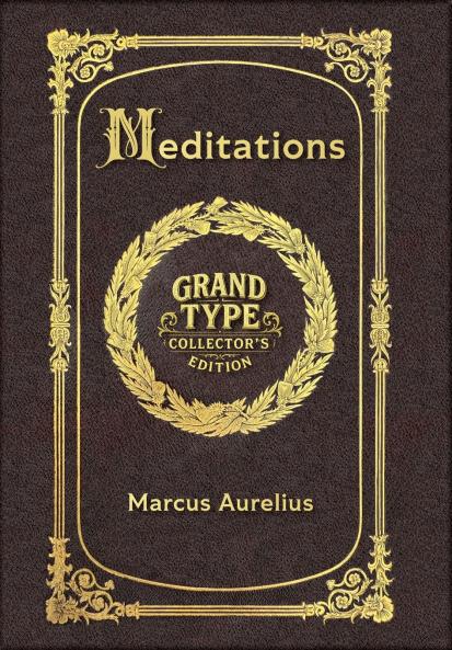 Meditations (Grand Type Collector's Edition) (Laminated Hardback with Jacket) Large Print