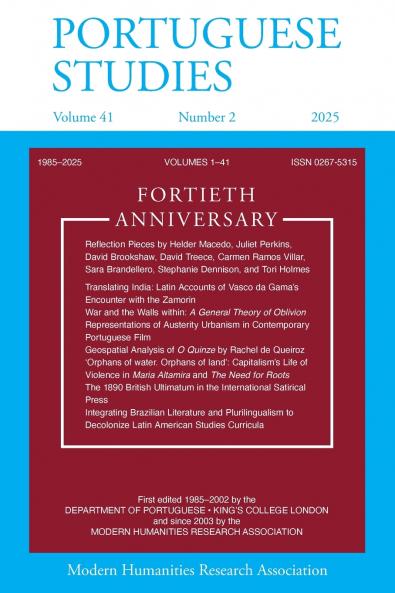 Portuguese Studies 41.2 (2025)
