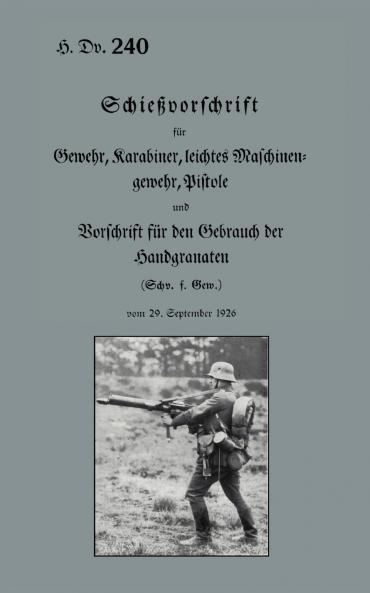 Weapon Training for Rifle and Machine Gun 1931