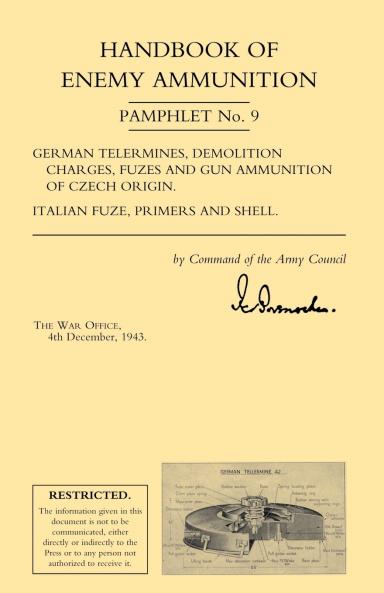 HANDBOOK OF ENEMY AMMUNITION