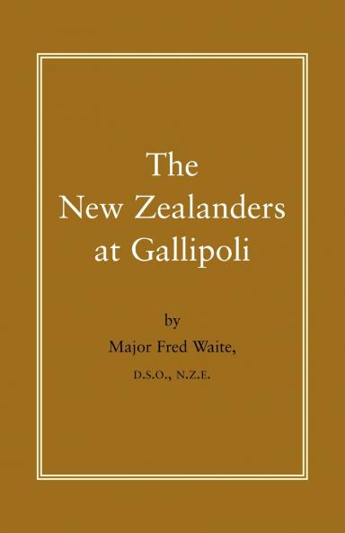New Zealanders at Gallipoli