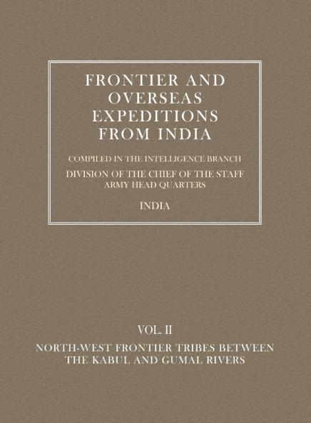 FRONTIER AND OVERSEAS EXPEDITIONS FROM INDIA