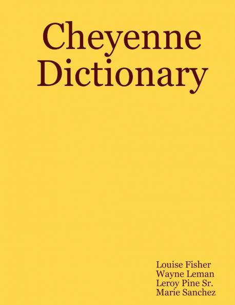 Cheyenne Dictionary