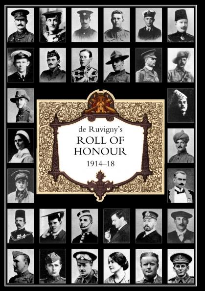 DE RUVIGNY'S ROLL OF HONOUR  1914-1918 Volume 1