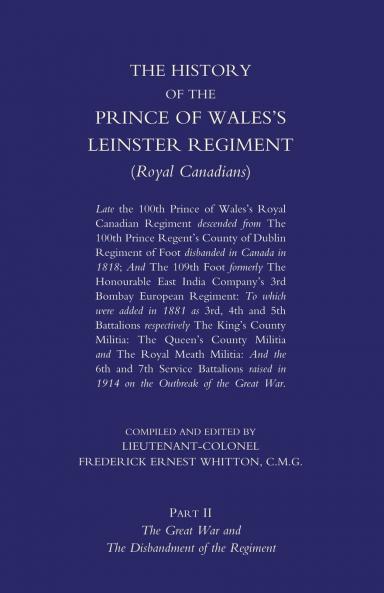 PRINCE OF WALES'S LEINSTER REGIMENT (ROYAL CANADIANS)