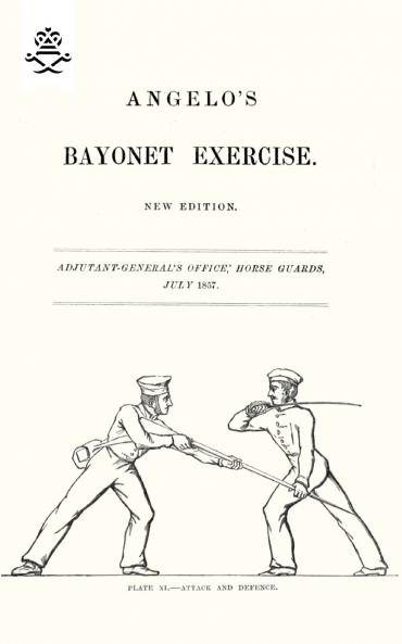 Angelo's Bayonet Exercises 1857
