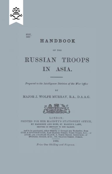 Handbook of Russian Troops in Asia 1890
