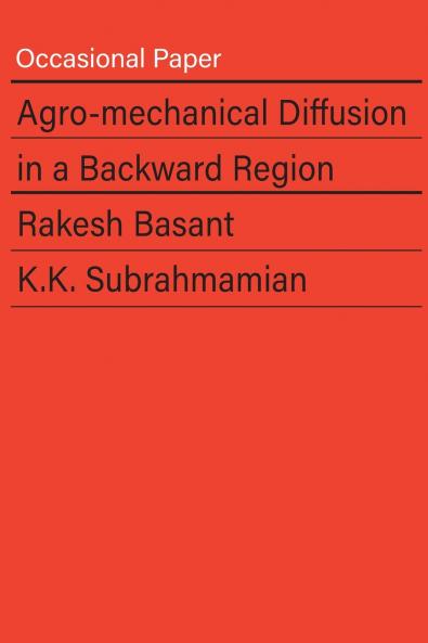 Agro-mechanical Diffusion in a Backward Region