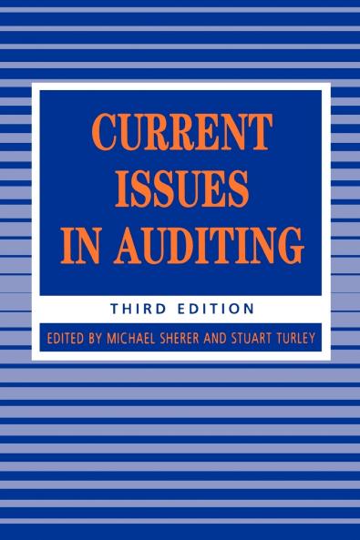 Current Issues in Auditing