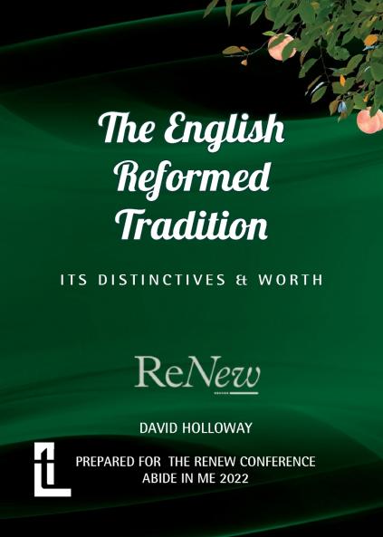 The English Reformed Tradition