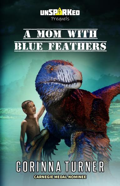 A Mom with Blue Feathers