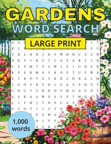 Gardens Word Search