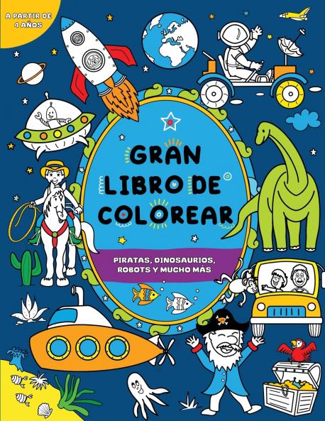 Gran libro de colorear para niños