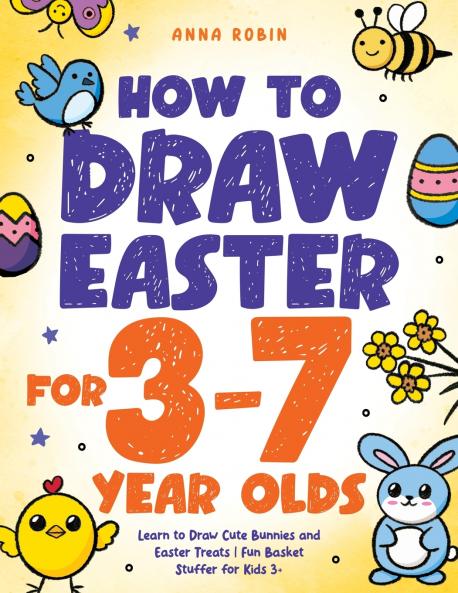 How to Draw Easter for 3 to 7 Year Olds