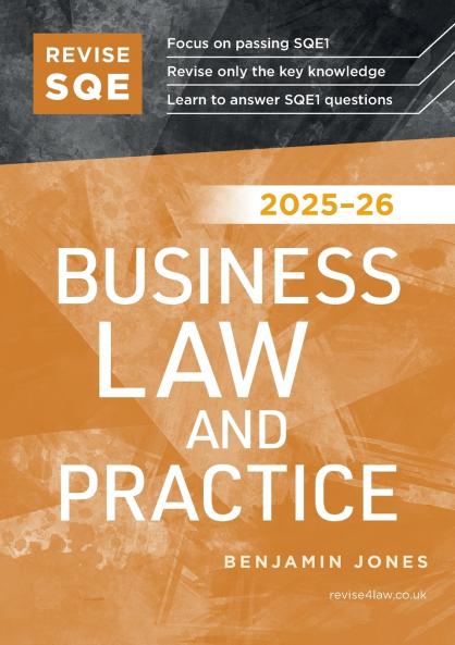 Revise SQE Business Law and Practice 2025-26