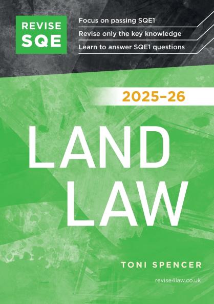 Revise SQE Land Law 2025-26
