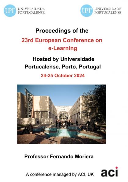 ECEL 2024-Proceedings of the 23rd European Conference on e-Learning