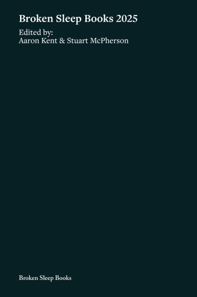 Broken Sleep Books 2025 Anthology