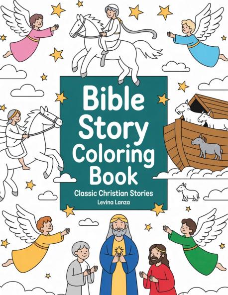 Bible Story Coloring Book