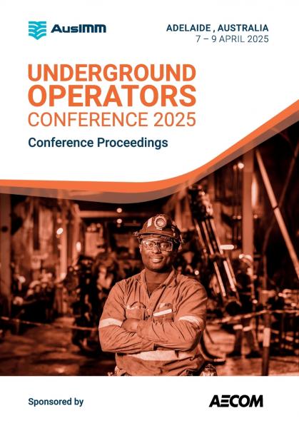 Underground Operators Conference 2025 Proceedings