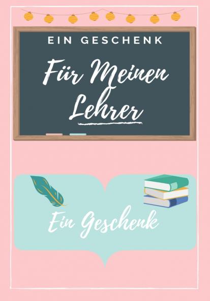 F��r Meinen Lehrer